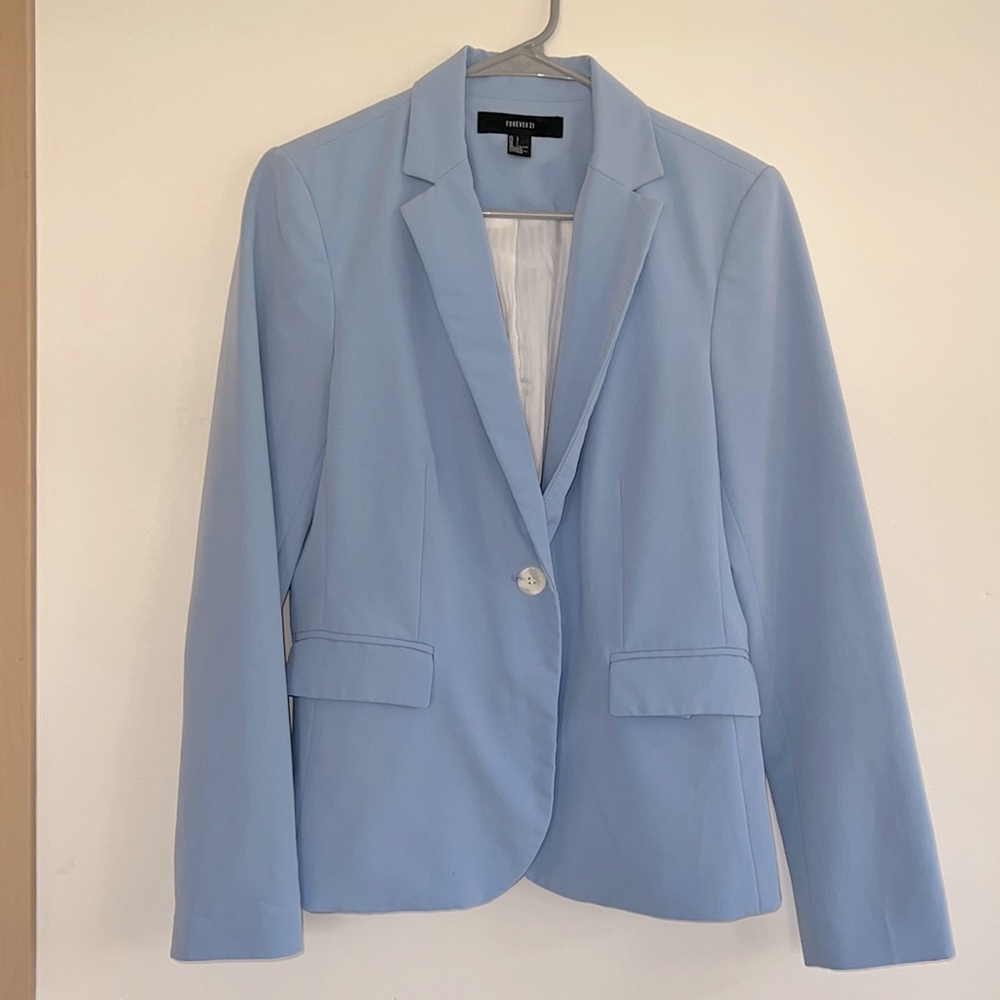 Light blue blazer